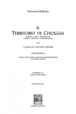IL TERRITORIO DI CHIOGGIA  (1898 RIST. ANAST.)